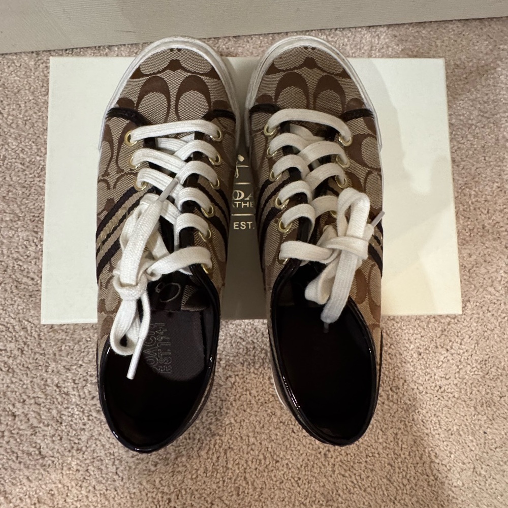 Coach Brown Sneakers - Picture 8 of 8